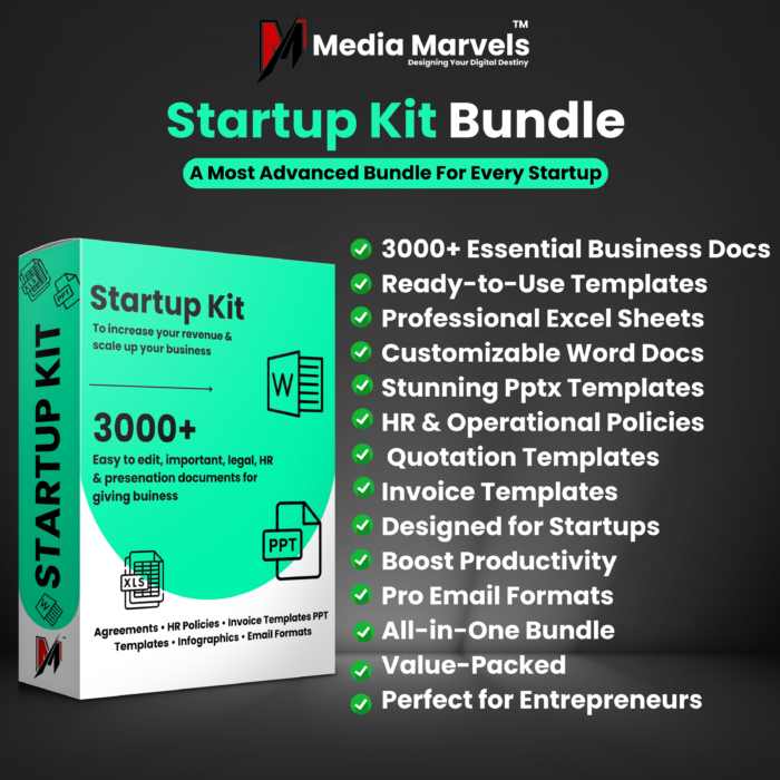 Startup Growth Essential Bundle Business Documents